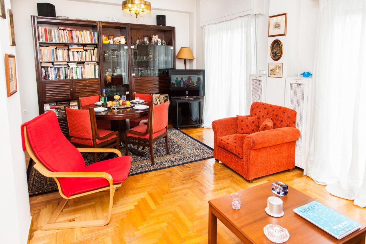Vintage Apartment In Downtown Athens! Buitenkant foto